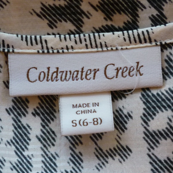 Coldwater Creek – Elegant Textured Blouse - Picture 6 of 8
